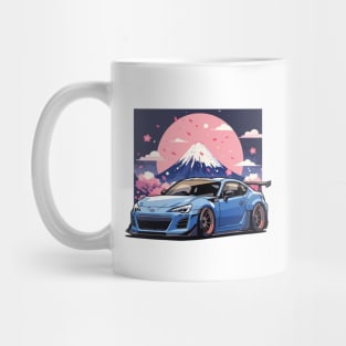 Subaru BRZ Car Art - Widebody Modified Stance JDM Car Mug